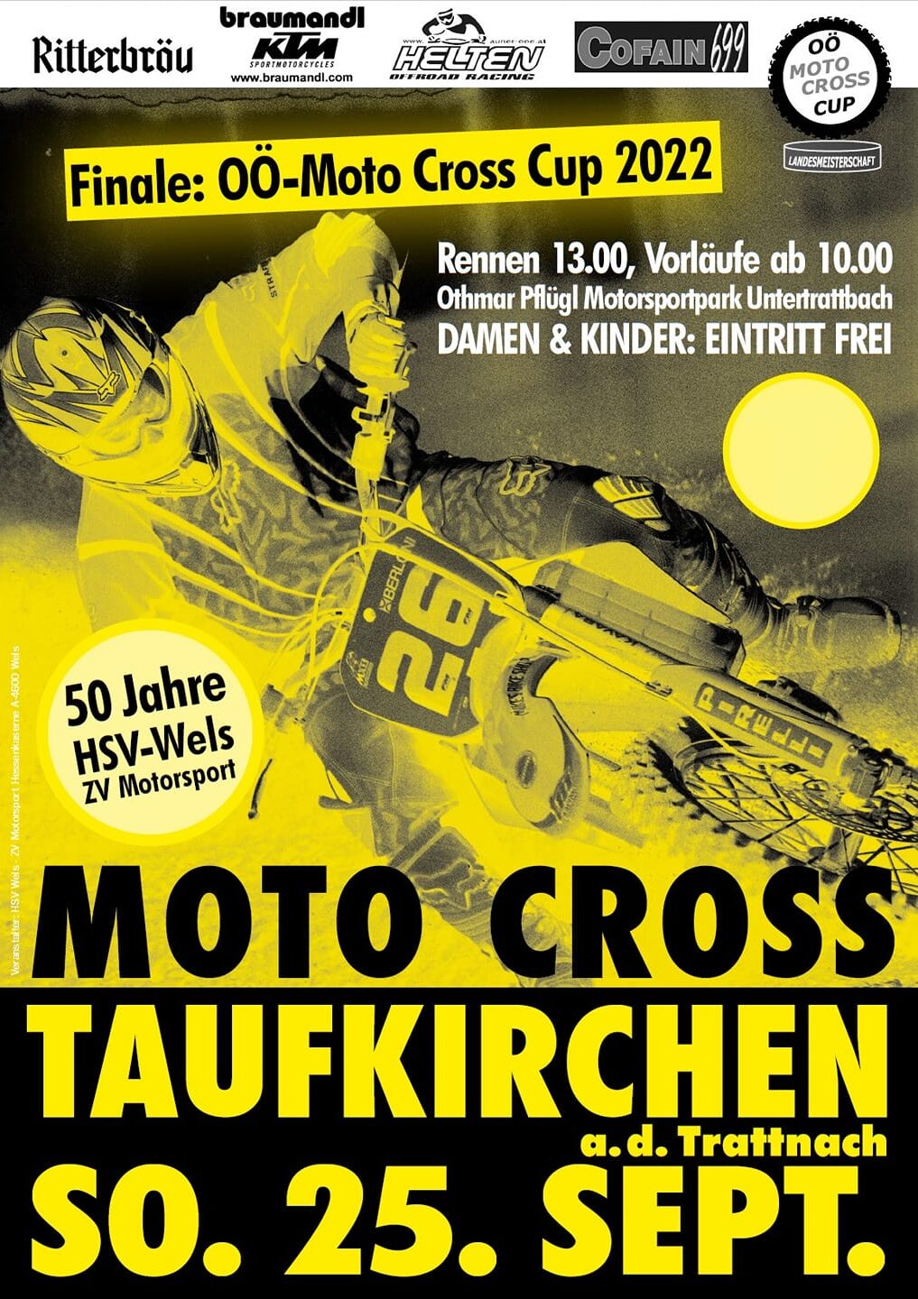 Mehr über den Artikel erfahren OÖ Motocross Cup in Taufkirchen