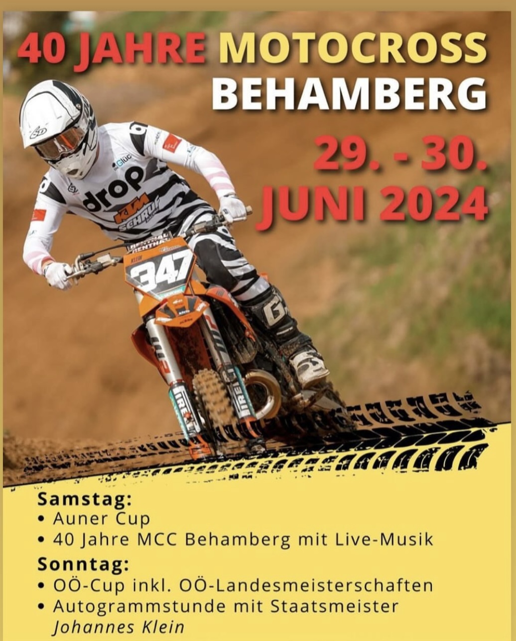 Du betrachtest gerade OÖ Motocross Cup in Behamberg 30. Juni 2024